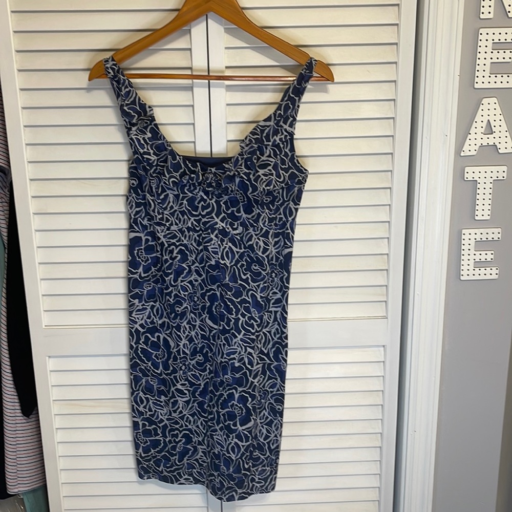 Ann Taylor Floral Tank Dress Size 0